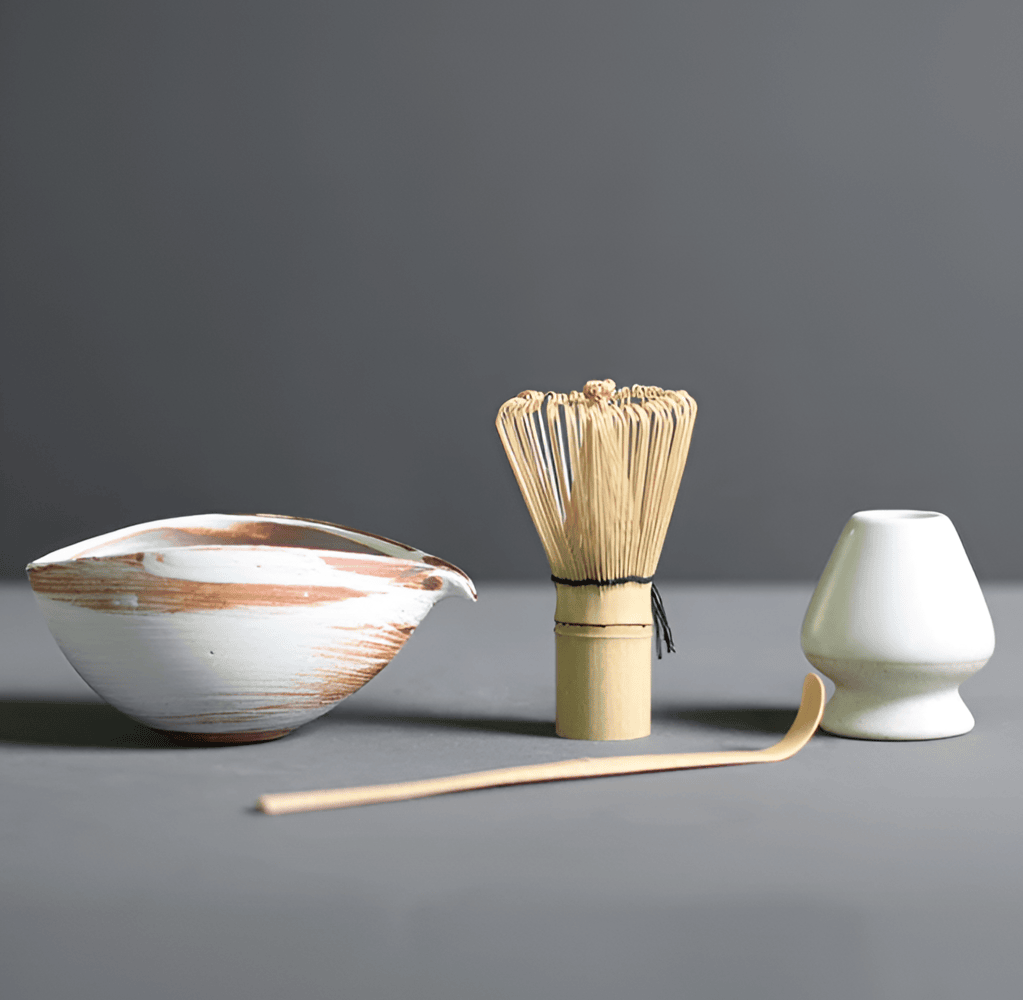 SUENTA 4-Teiliges Japanisches Matcha-Set