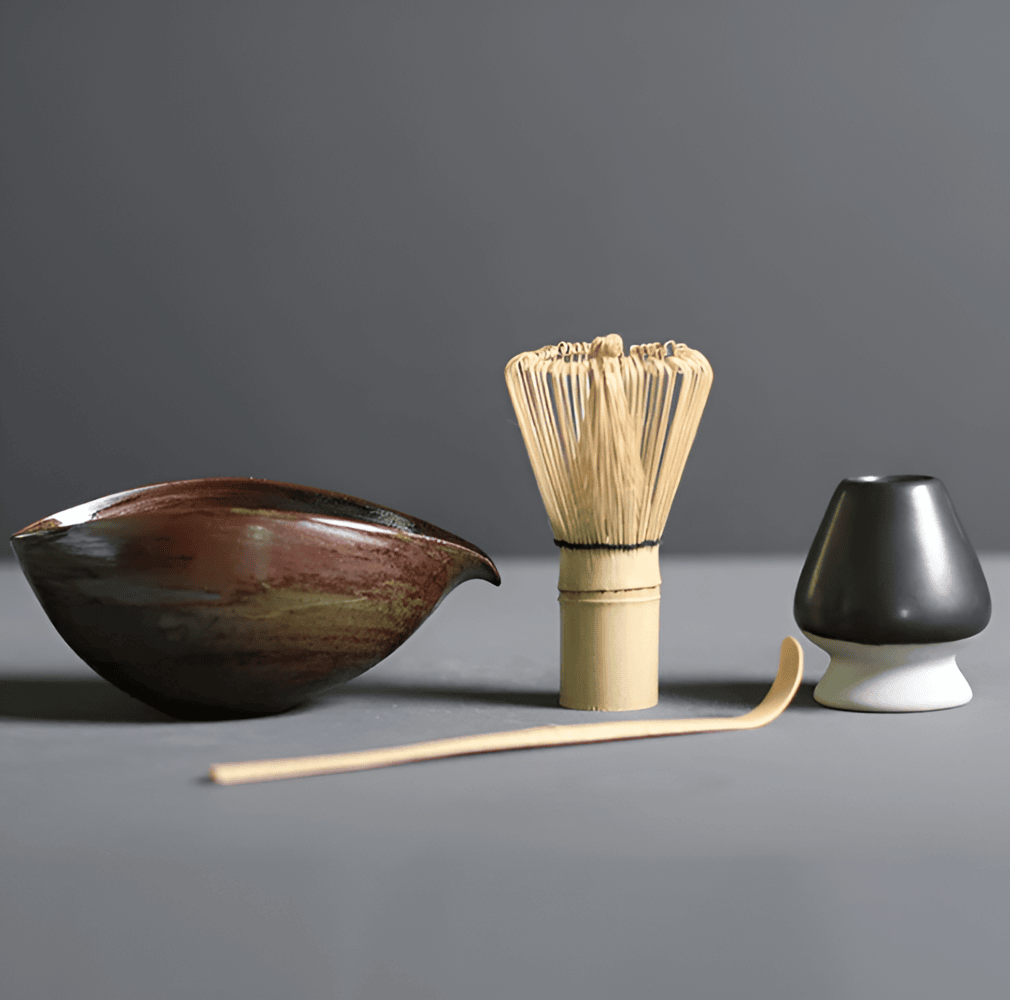SUENTA 4-Teiliges Japanisches Matcha-Set