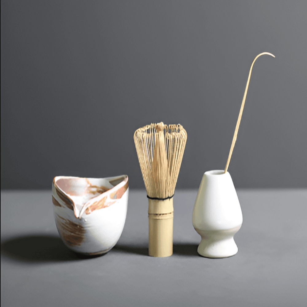 SUENTA 4-Teiliges Japanisches Matcha-Set
