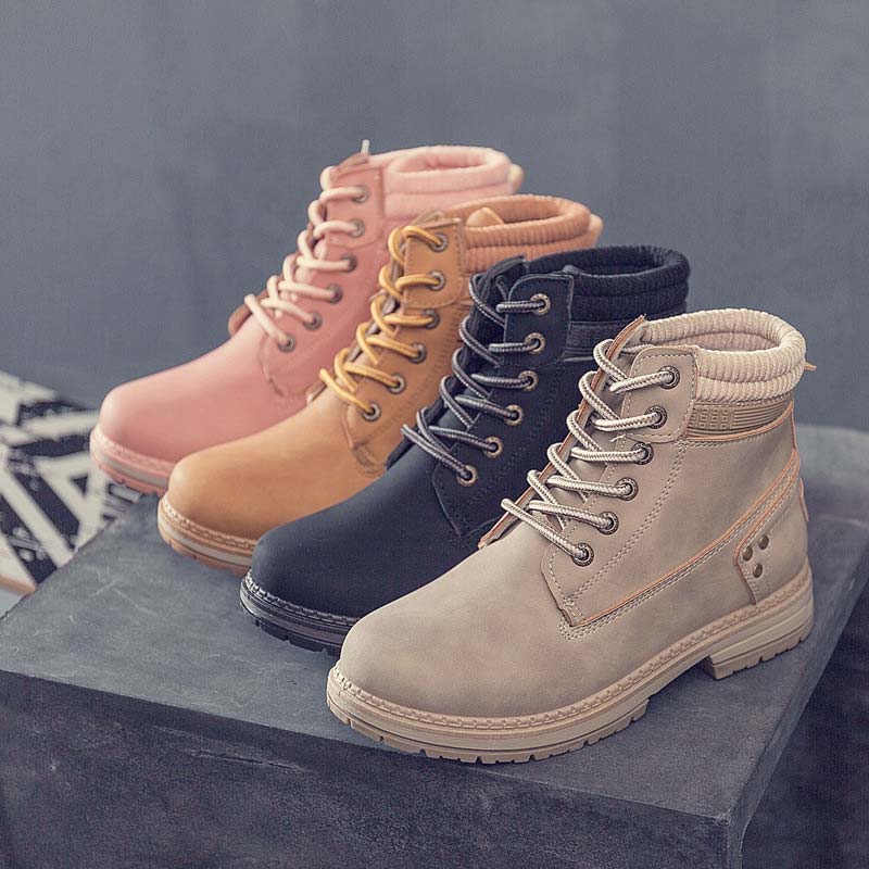 SUENTA Damen Stiefel Winterschuhe Sneakers Design Komfort Alltag - Winterstiefel