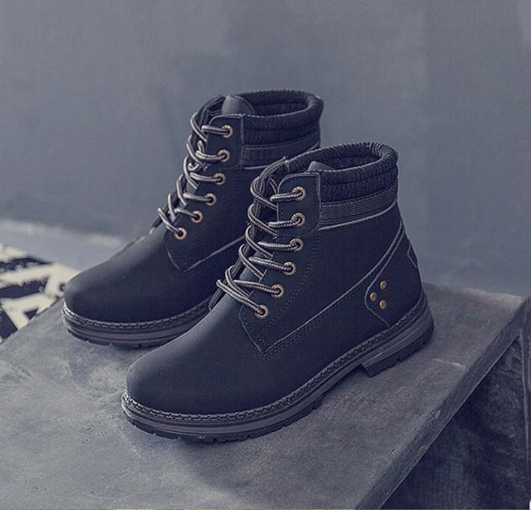 SUENTA Damen Stiefel Winterschuhe Sneakers Design Komfort Alltag - Winterstiefel