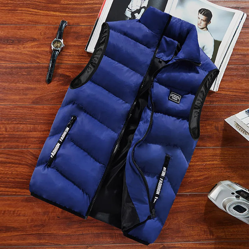 SUENTA Damen Winterbereiter Bodywarmer Stilvoll Wärmeisolierung Blau