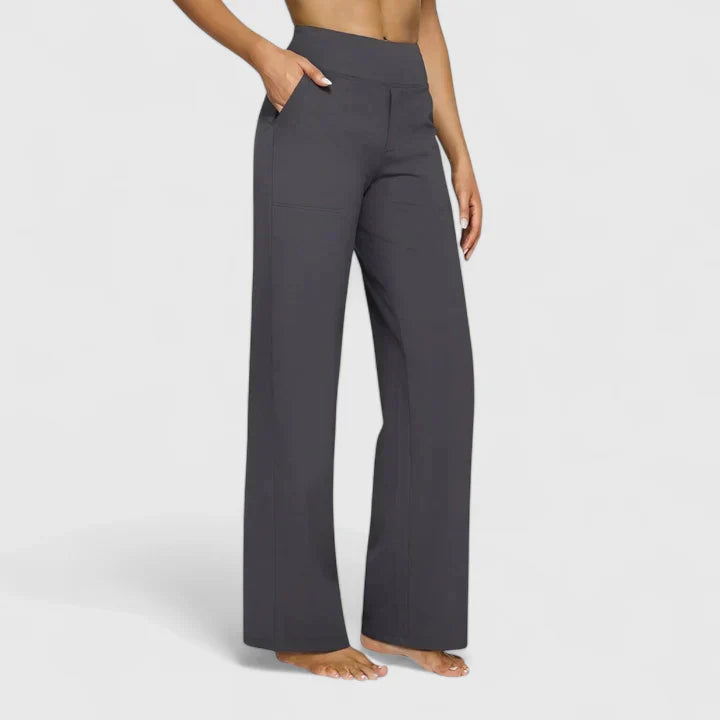 Solis | Pantalón holgado de descanso con cintura elástica para mujer