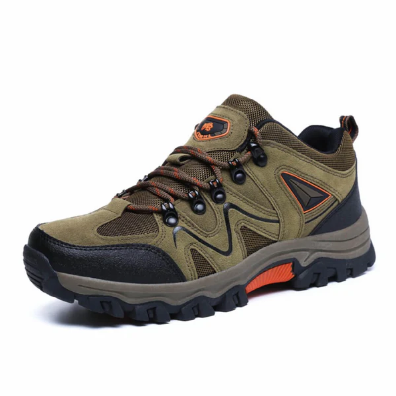 SUENTA Herren Schnüren Wander Schuhe Robuste Funktionale Lösung - Laufschuhe Braun