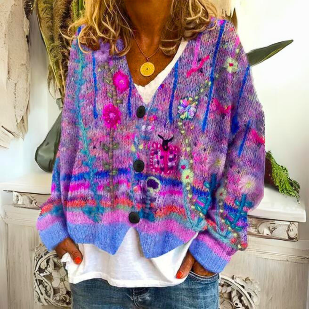 Solis | Pullover da donna morbido e variopinto