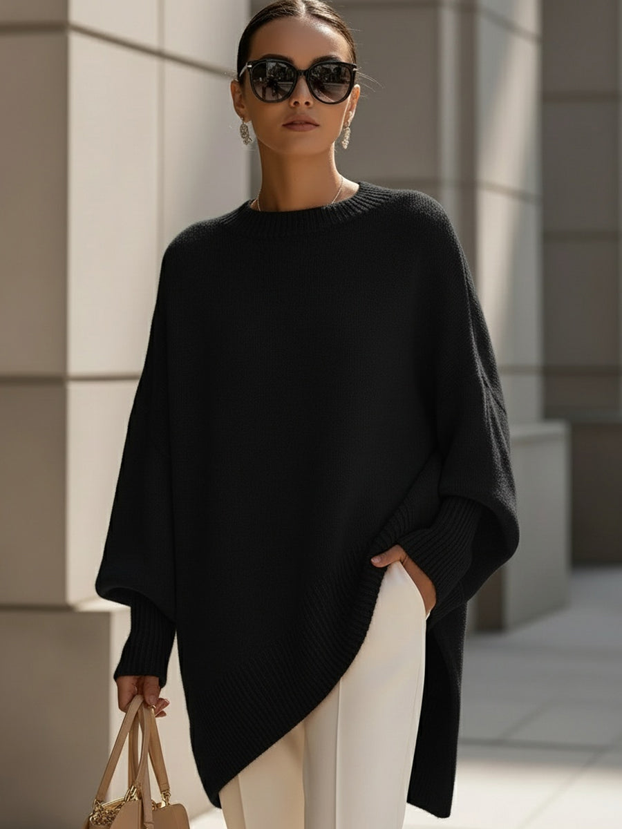 Tasana | Damen Eleganter Oversized Pullover