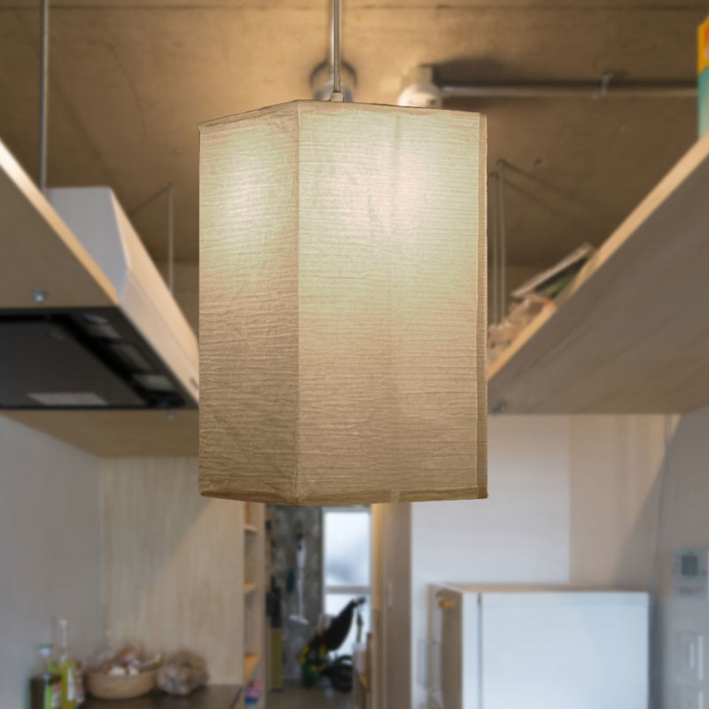 SUENTA Pendelleuchte Laterne Aufhängung Papier Weiß Licht