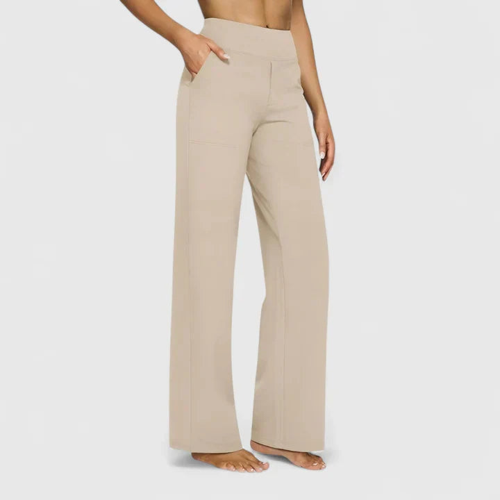 Solis | Pantalón holgado de descanso con cintura elástica para mujer