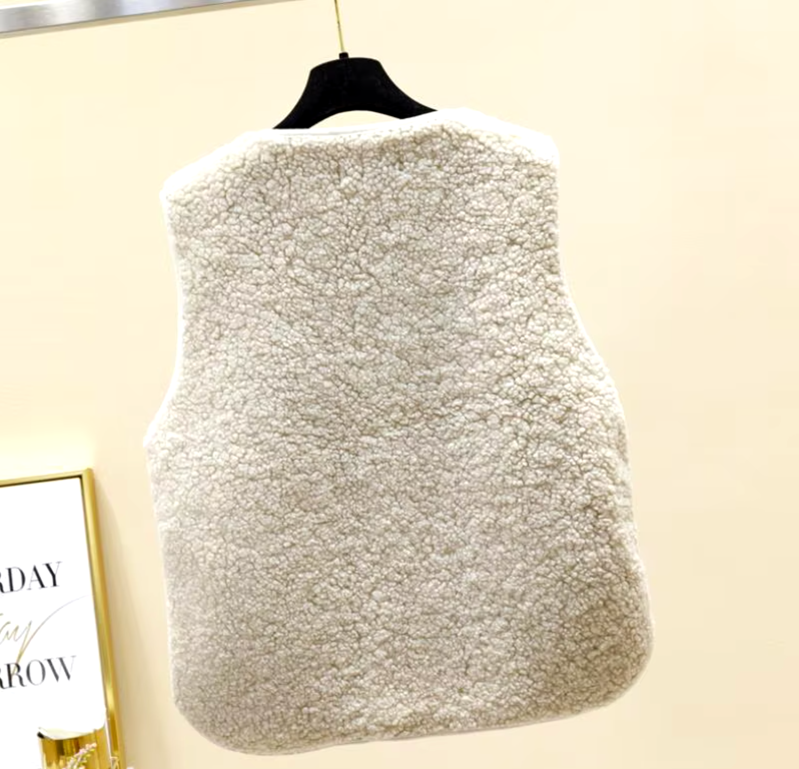 SUENTA Damen Winterfleeceweste Hochwertigem, Dickem Fleece Wärme