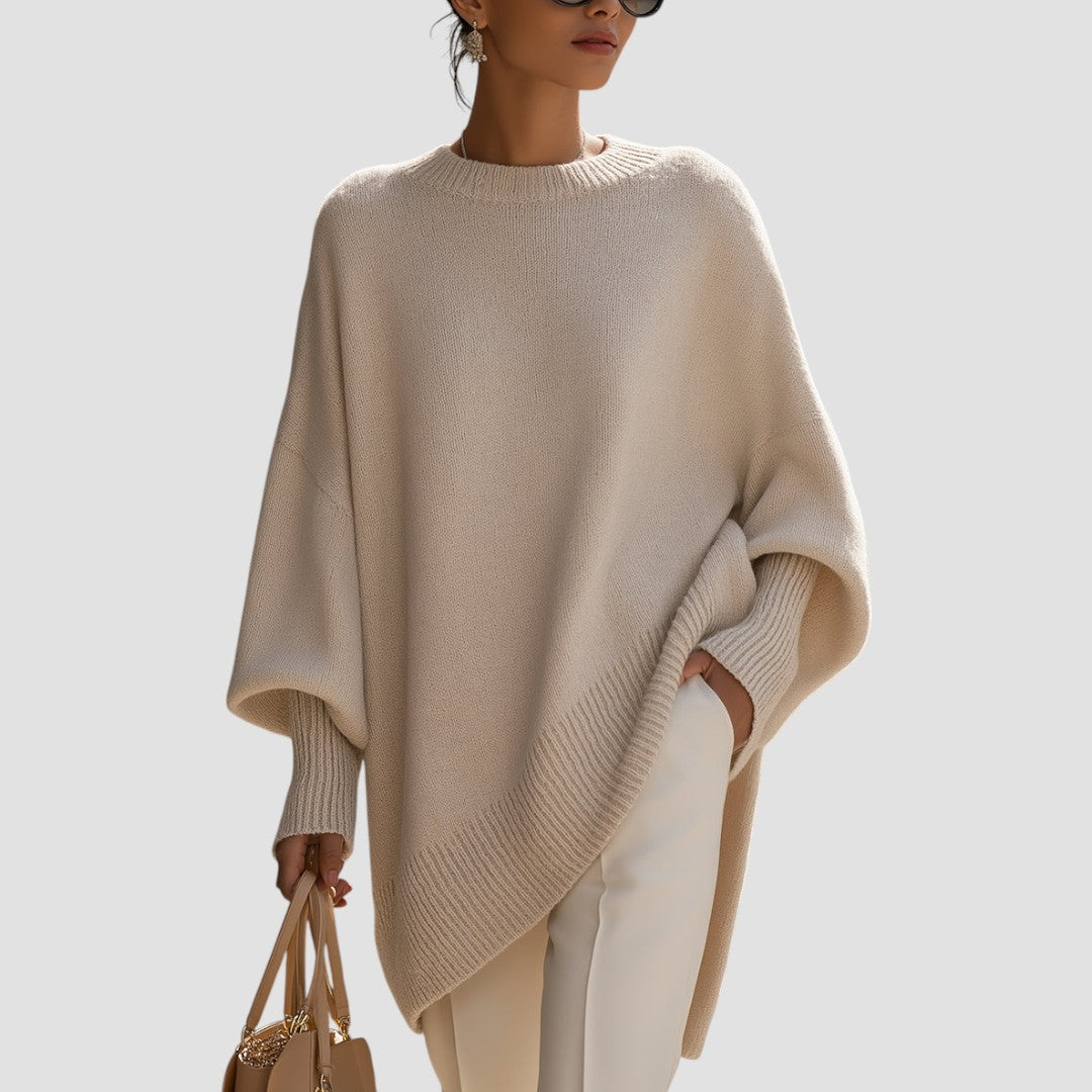 Tasana | Damen Eleganter Oversized Pullover
