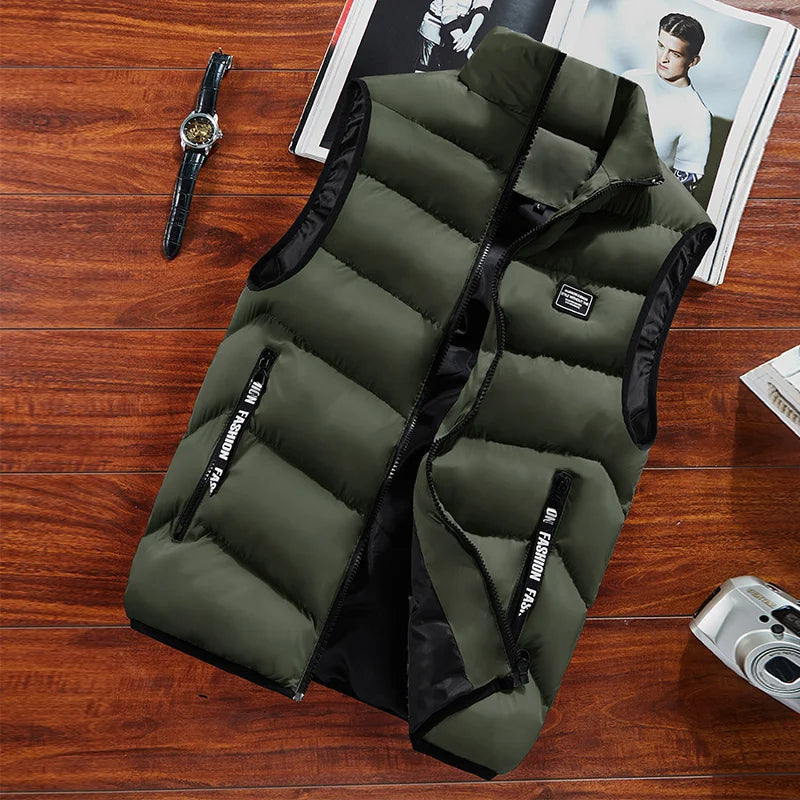 SUENTA Damen Winterbereiter Bodywarmer Stilvoll Wärmeisolierung Grün