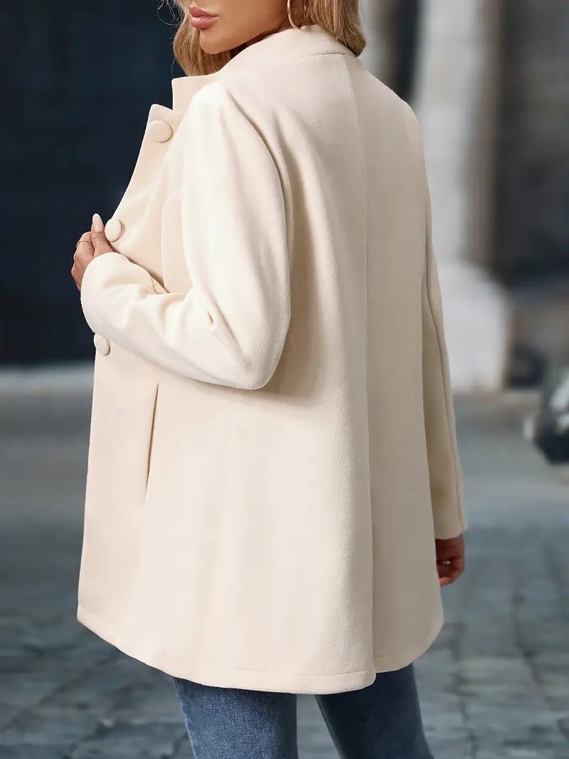 Luna | Women's Winter Coat with Buttons