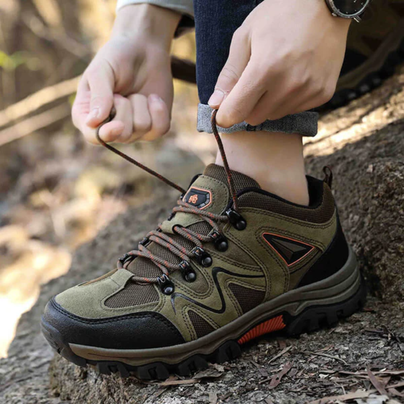 SUENTA Herren Schnüren Wander Schuhe Robuste Funktionale Lösung - Laufschuhe