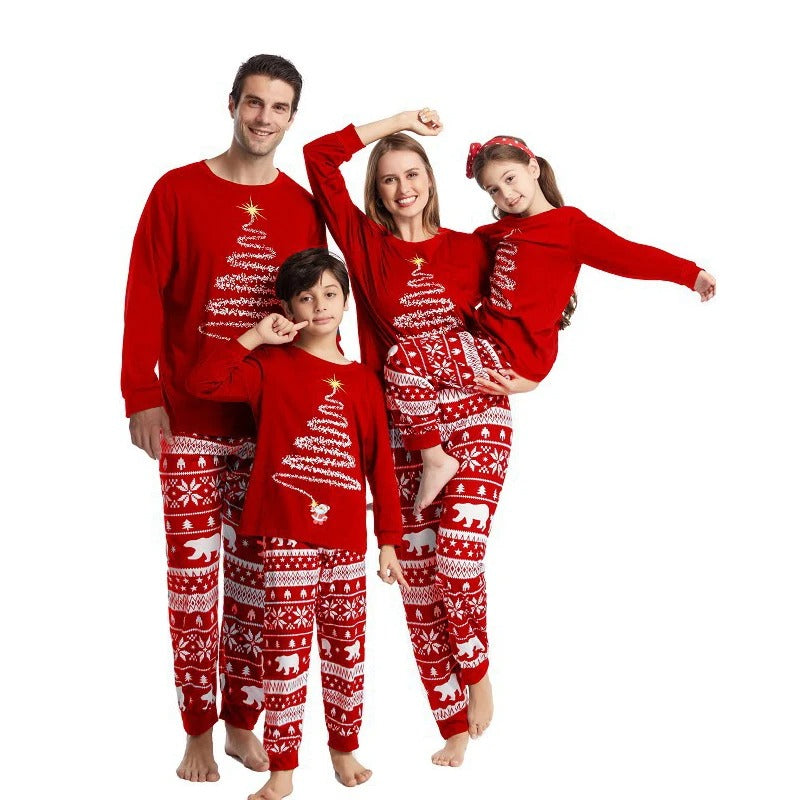 Chrismi - Familienmode Passendes Pyjama-Set für Weihnachten