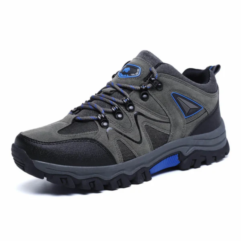 SUENTA Herren Schnüren Wander Schuhe Robuste Funktionale Lösung - Laufschuhe Grau