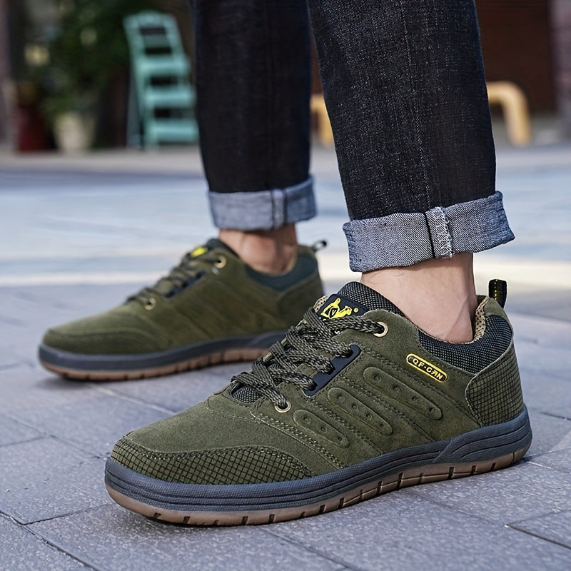 SUENTA Wanderschuhe Herren Strukturierte Außensohle Untergründen - Laufschuhe