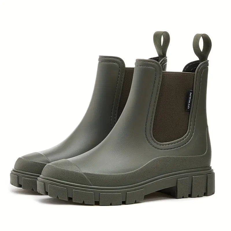 Zahara | Damen Wasserdichte Slip-On Chelsea Stiefel