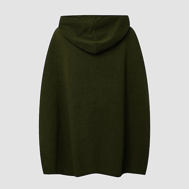 SUENTA Frauen Vintage Kapuzenmantel Kurz Optimal Aussehen Event