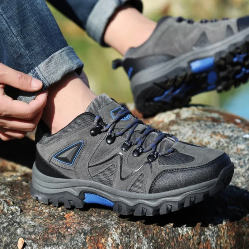 SUENTA Herren Schnüren Wander Schuhe Robuste Funktionale Lösung - Laufschuhe