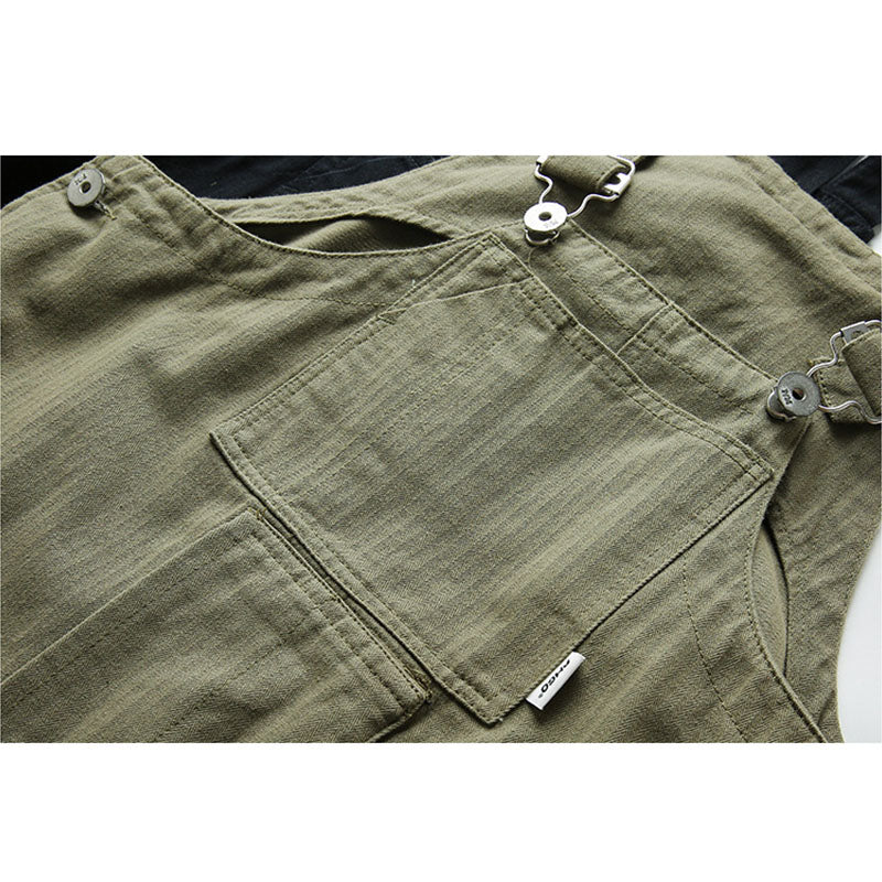 SUENTA Unisex Baggy Big Pockets Arbeitsoverall Baumwolle Oversized - Overall