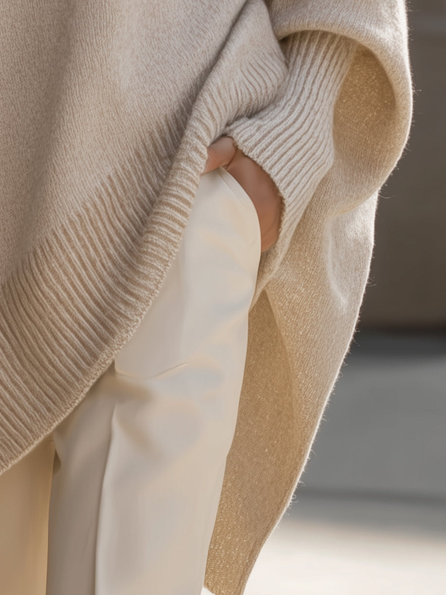 Tasana | Damen Eleganter Oversized Pullover