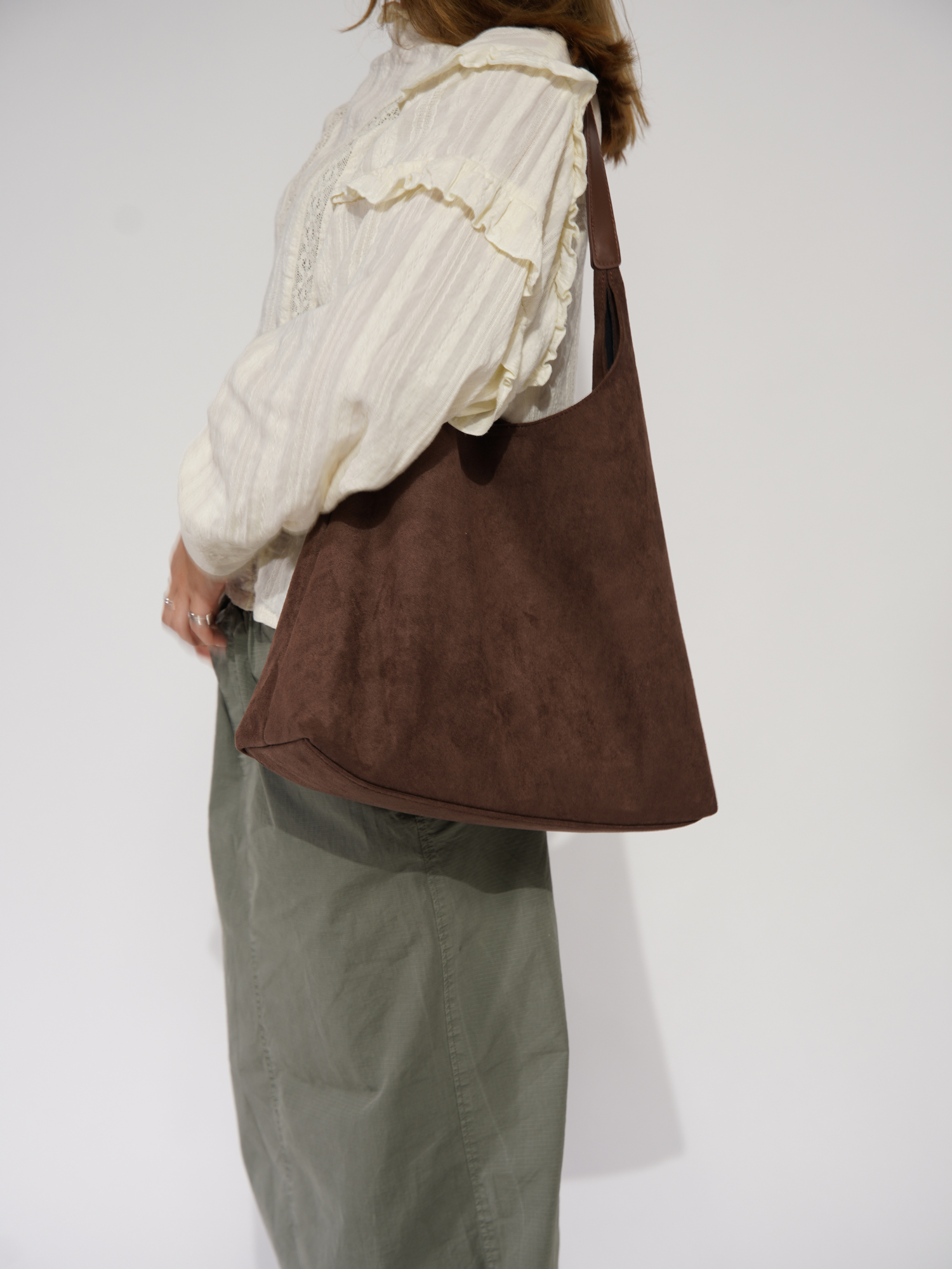 SUENTA Daily Leather Tote Stilvolle Tasche Aus Geschmeidigem Leder