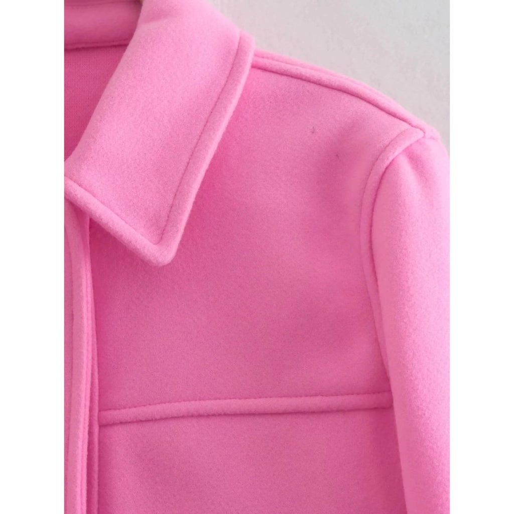 SUENTA Inspire | Schicke Übergangsjacke für Damen – Kurze Jacke mit Knöpfen und Taschen für den Alltag