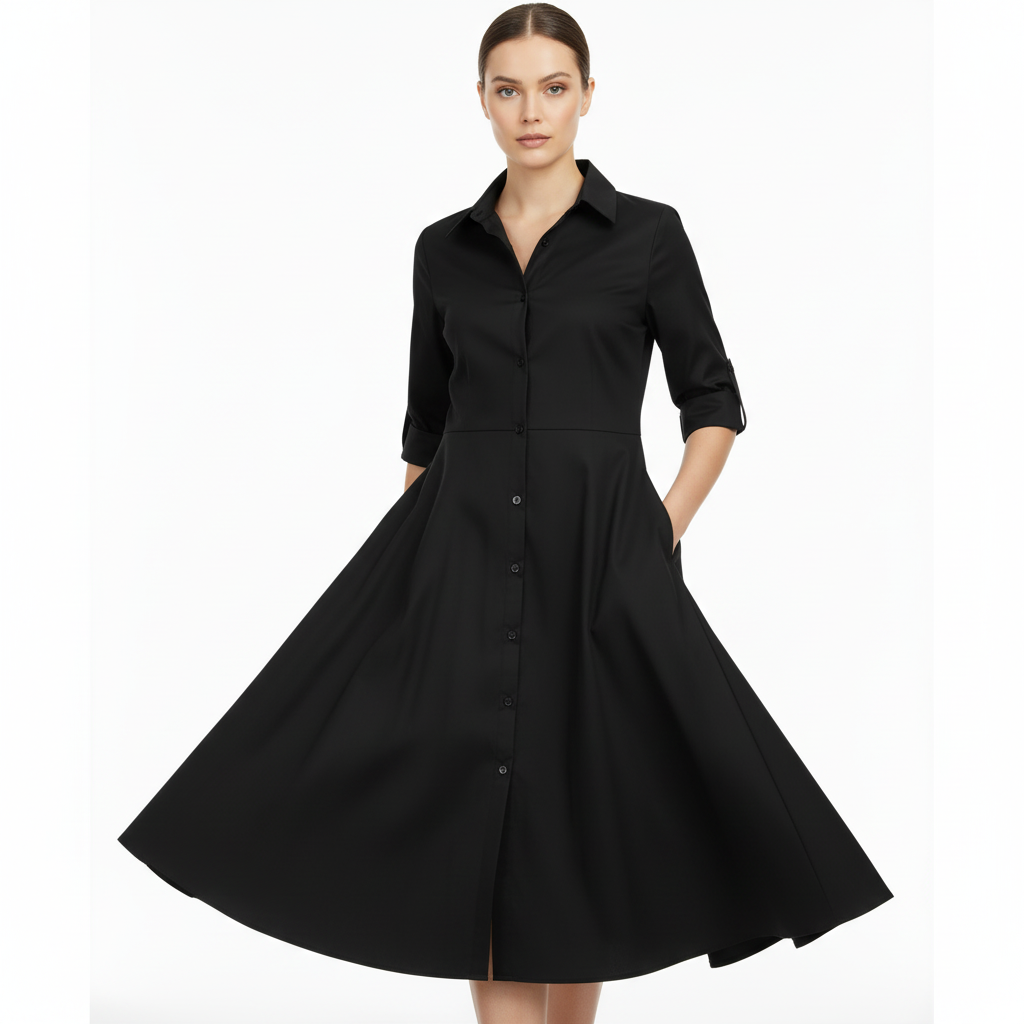 SUENTA Bersh | Damen Sommerkleid – Lässiger Schnitt & Bequemer Look