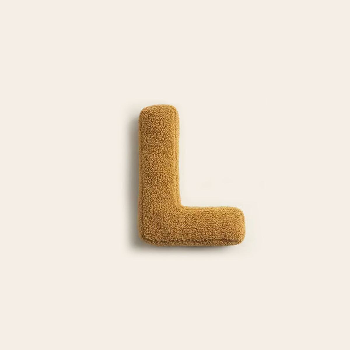 SUENTA Alphabet Kissen Personalisiert Mit 3D Buchstaben Initialen L
