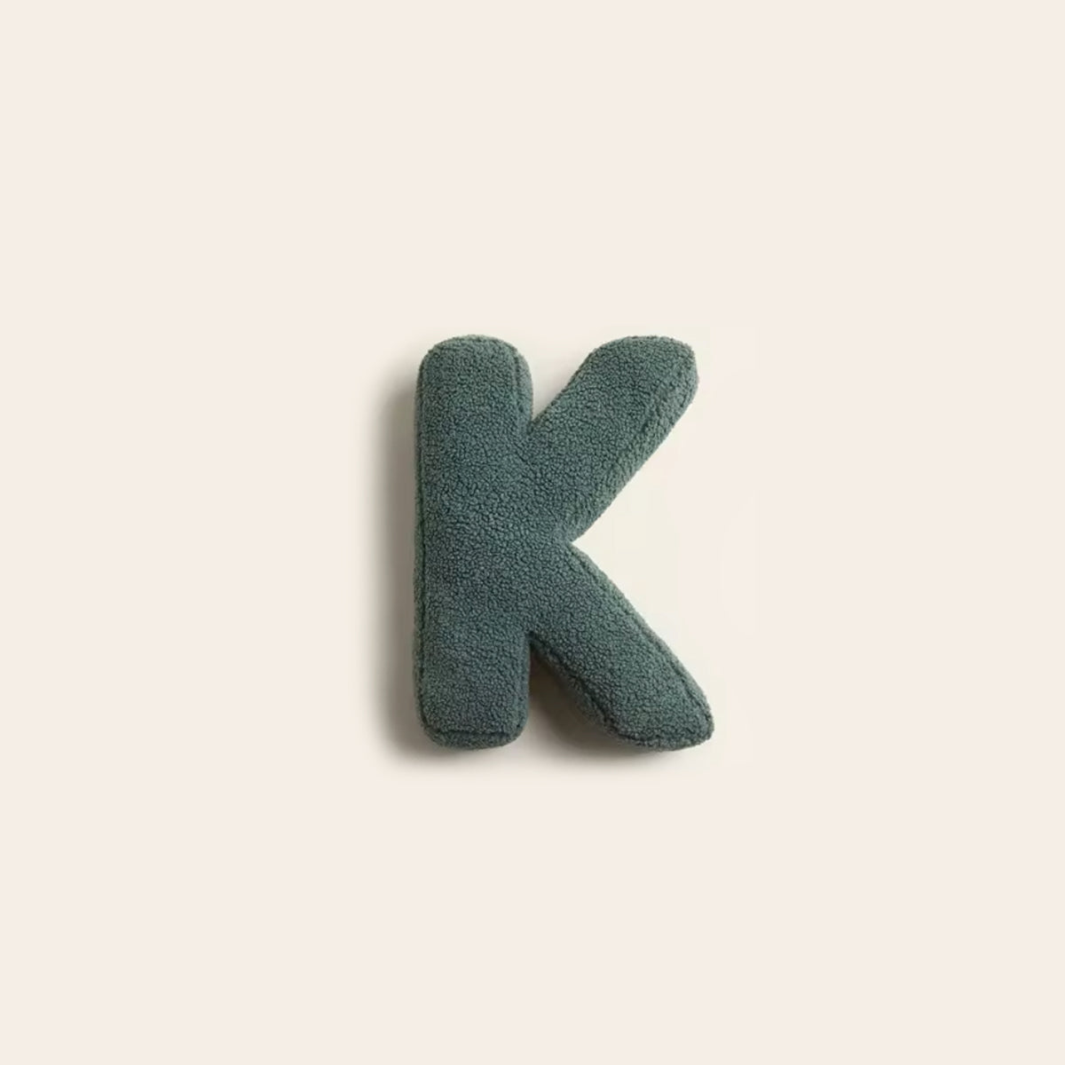 SUENTA Alphabet Kissen Personalisiert Mit 3D Buchstaben Initialen K