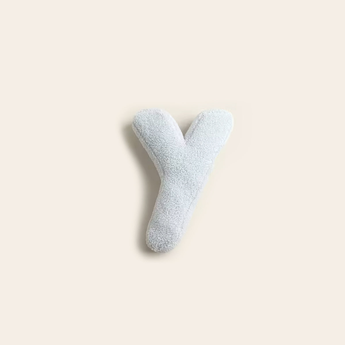 SUENTA Alphabet Kissen Personalisiert Mit 3D Buchstaben Initialen Y