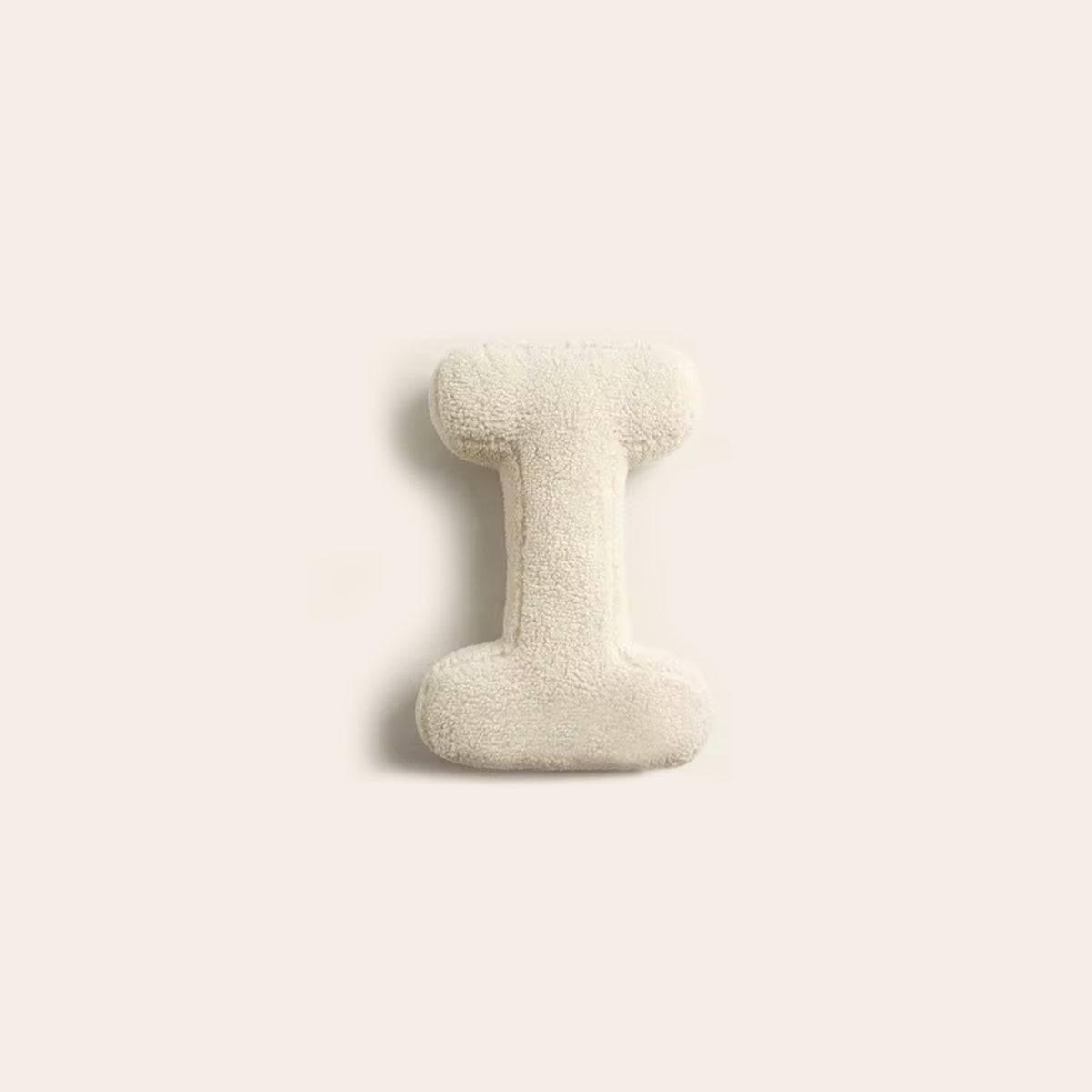 SUENTA Alphabet Kissen Personalisiert Mit 3D Buchstaben Initialen I