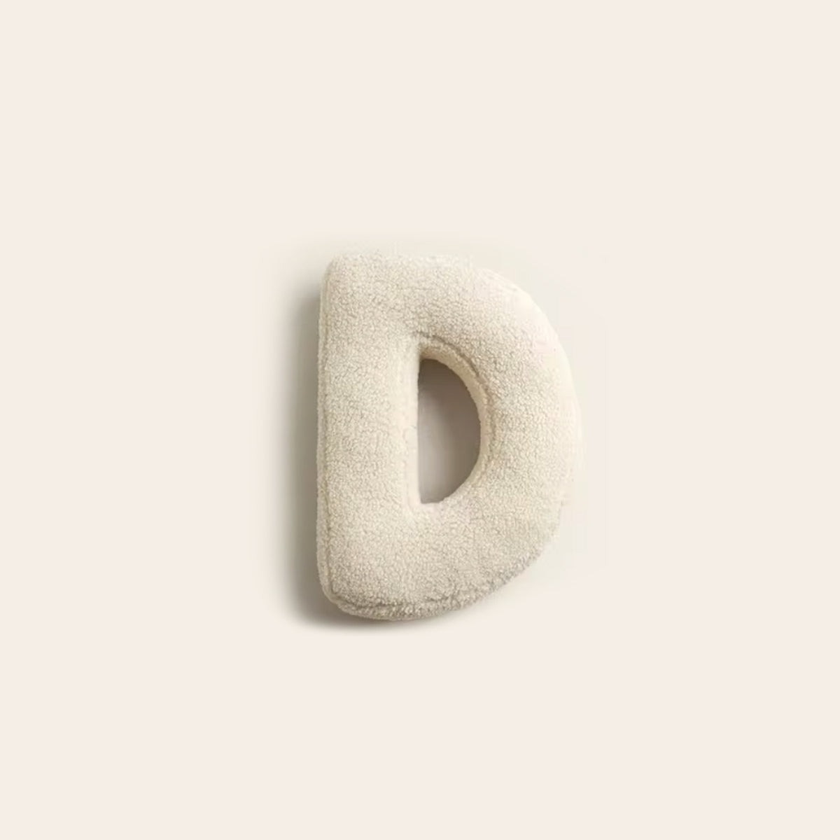 SUENTA Alphabet Kissen Personalisiert Mit 3D Buchstaben Initialen D