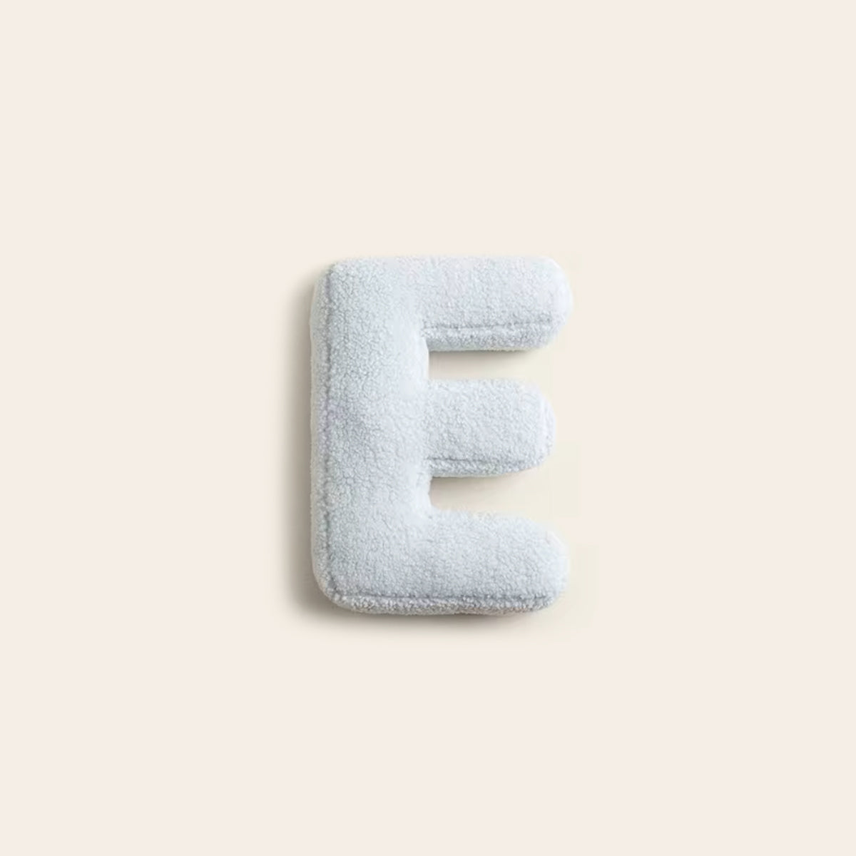 SUENTA Alphabet Kissen Personalisiert Mit 3D Buchstaben Initialen E