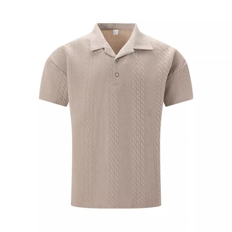 SUENTA Zahara | Herren Struktur-Polo – Texturiertes Gewebe & Casual-Chic