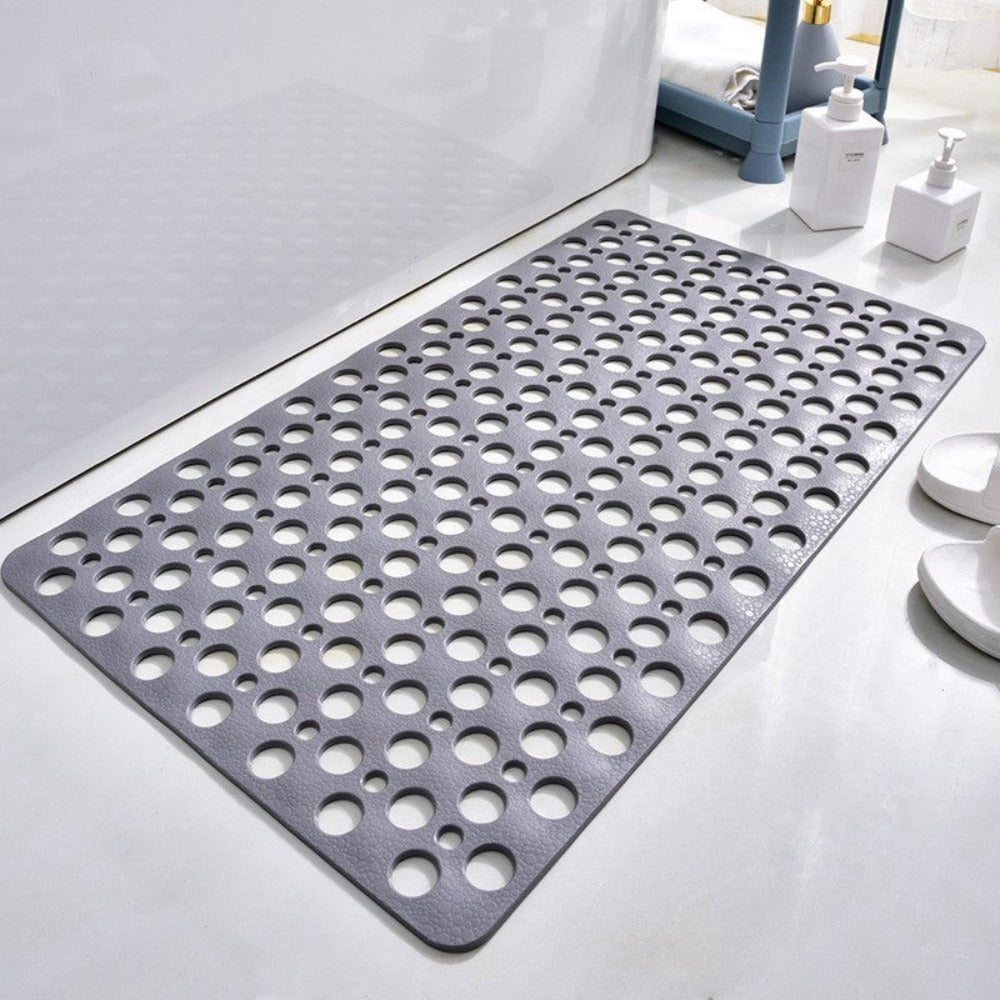 SUENTA Duschmatten Anti Flip Anigrip Antibakteriell Hygienisch Grau