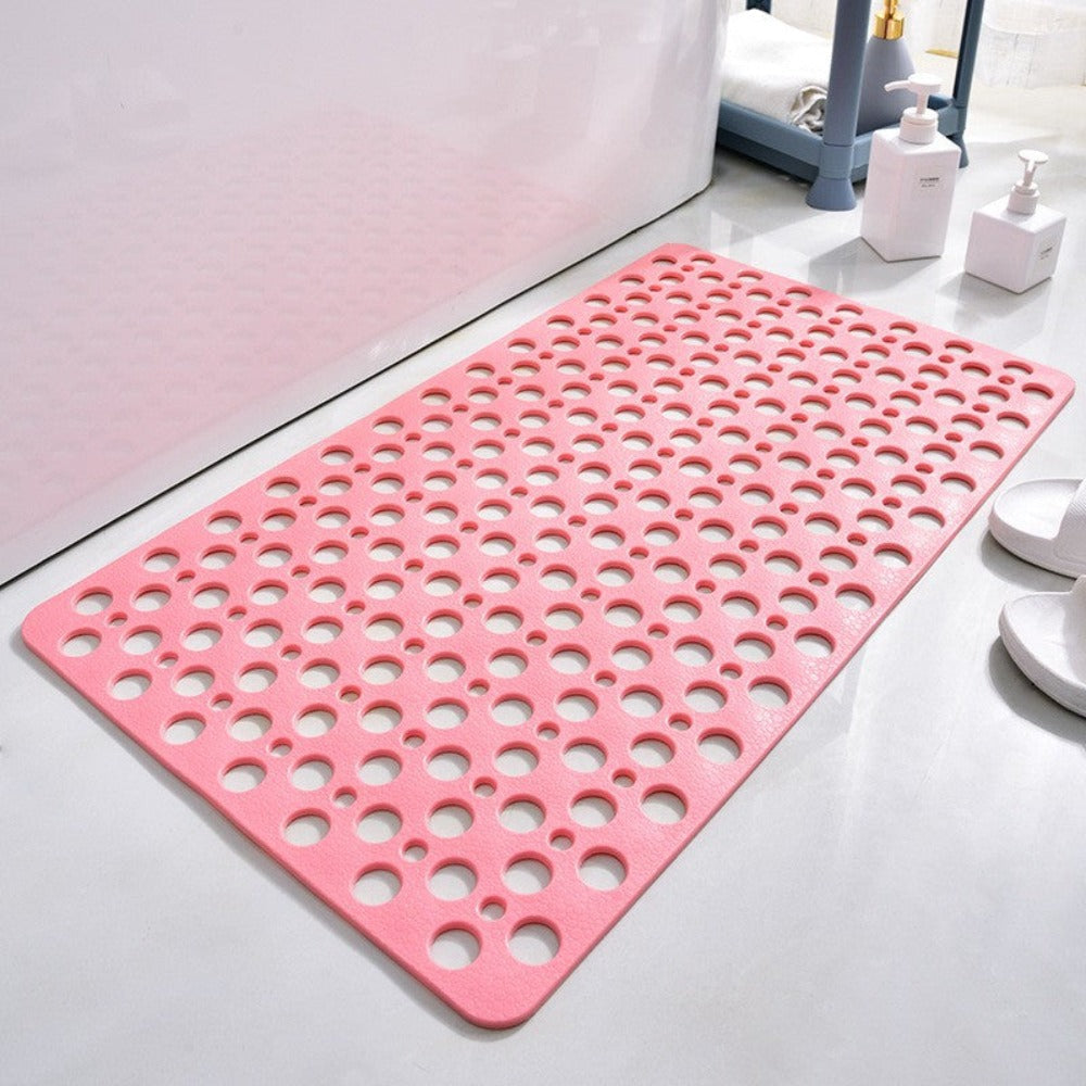 SUENTA Duschmatten Anti Flip Anigrip Antibakteriell Hygienisch Rosa