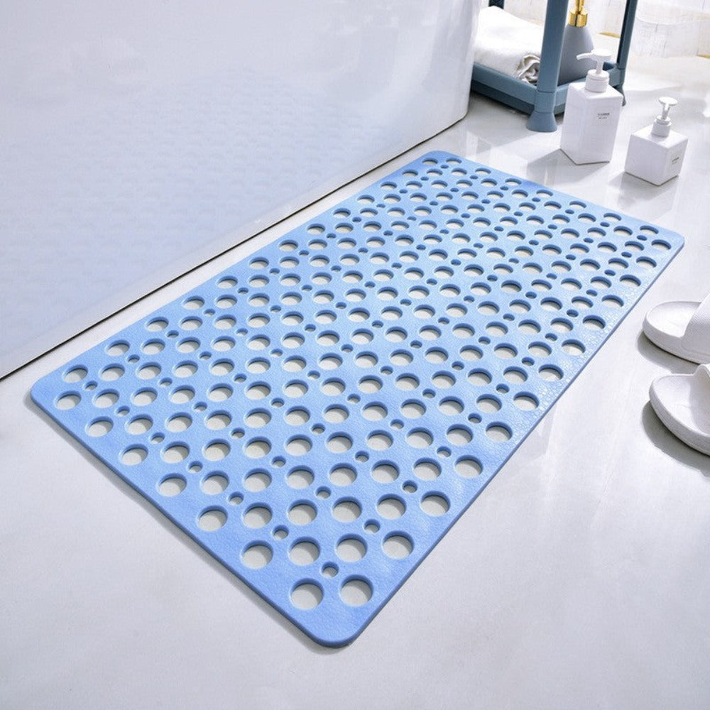 SUENTA Duschmatten Anti Flip Anigrip Antibakteriell Hygienisch Blau