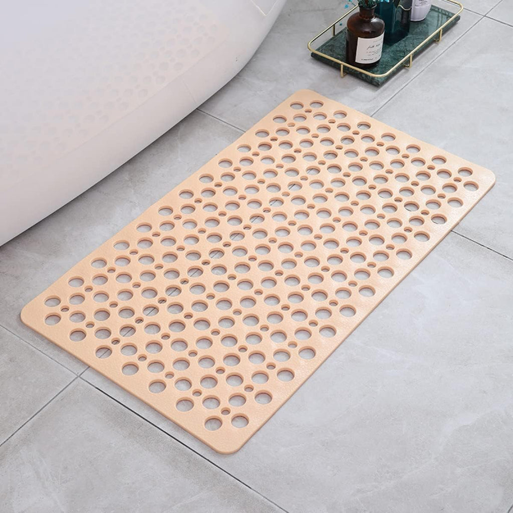SUENTA Duschmatten Anti Flip Anigrip Antibakteriell Hygienisch Beige