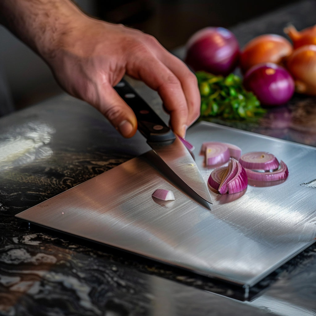 SUENTA Antibakterielles Schneidebrett Messersicher Fleckenfrei