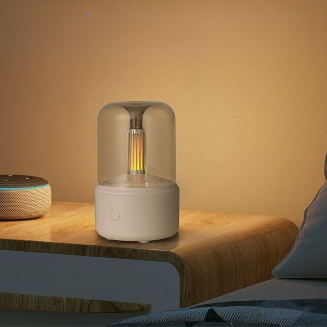 SUENTA Aroma-Diffusor Tragbarer Nebel Ätherisches Öl Luftbefeuchter Weiß