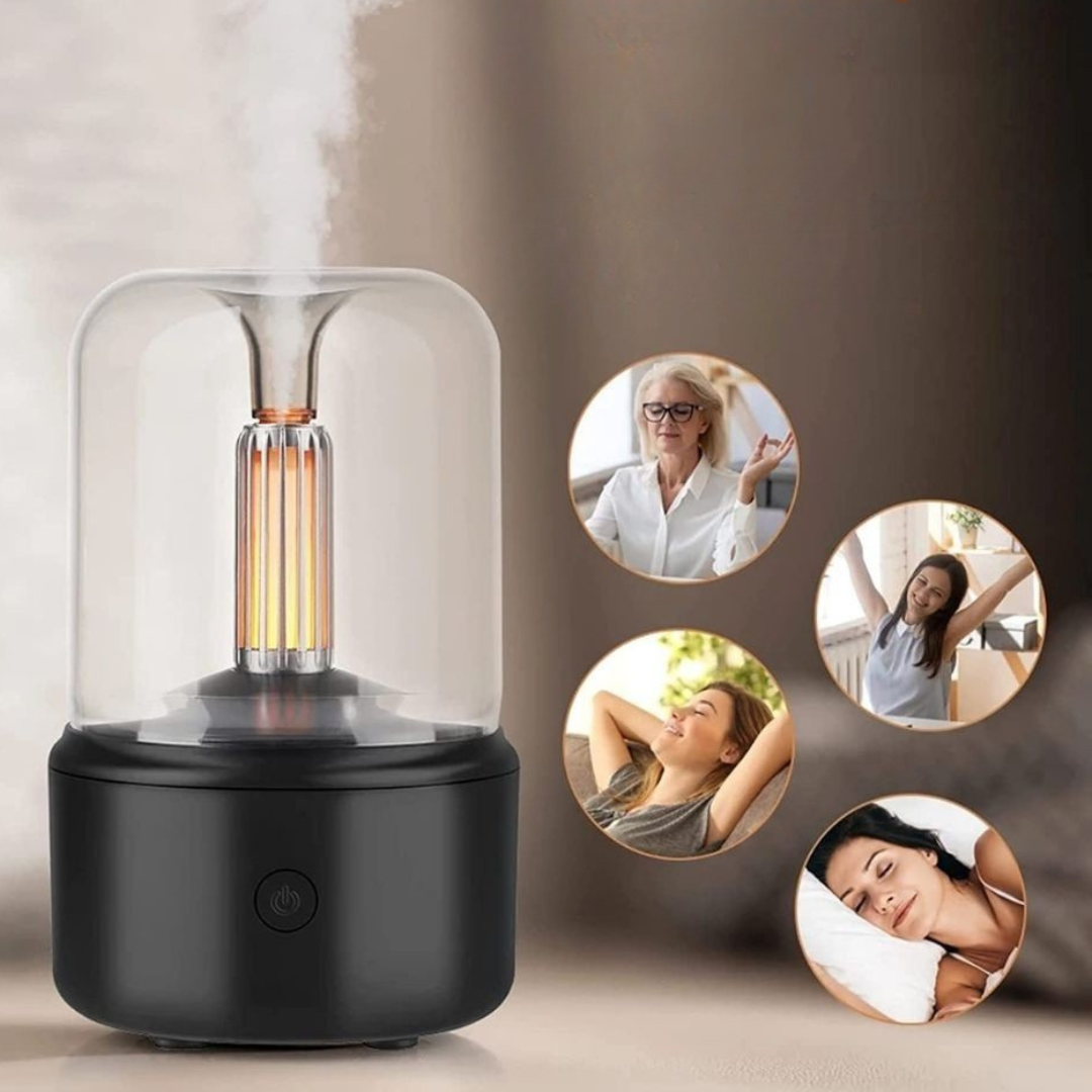 SUENTA Aroma-Diffusor Tragbarer Nebel Ätherisches Öl Luftbefeuchter