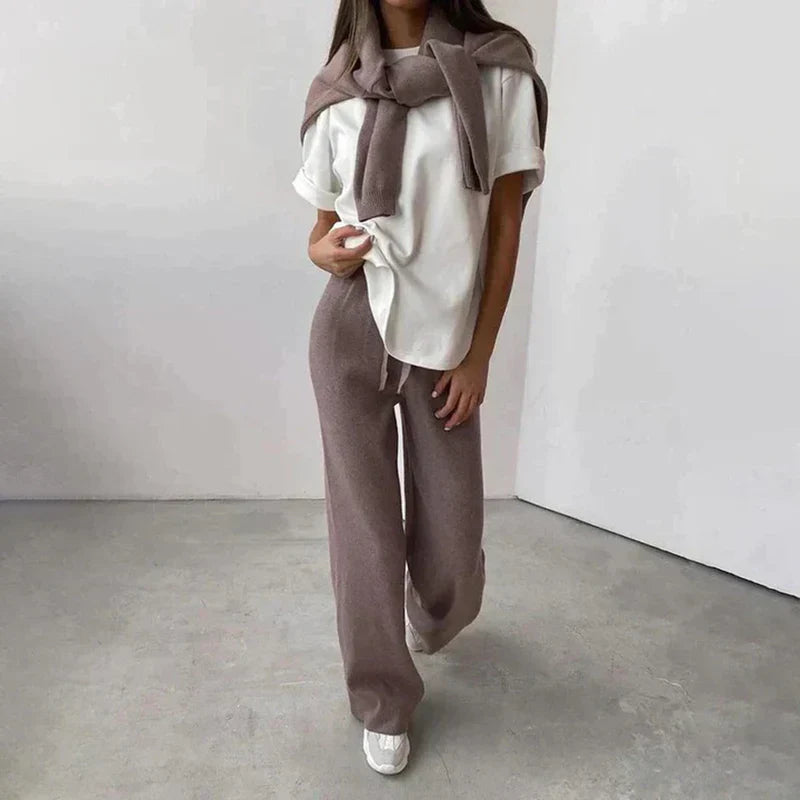 SUENTA Damen Outfit Set – Zweiteiliges Set für Ultimativen Komfort