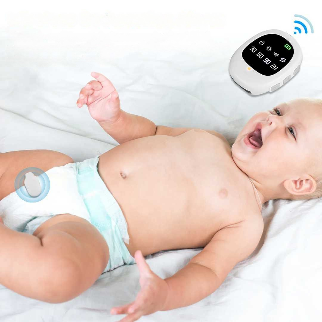 SUENTA Bettnässer-Alarm Drahtloser Mit Vibrationssensor Kind