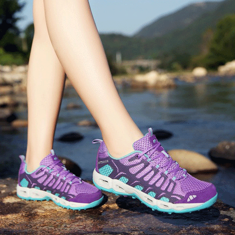 SUENTA Unisex Wander Schuhe Im Freien-Aktivitäten Vielseitig - Laufschuhe