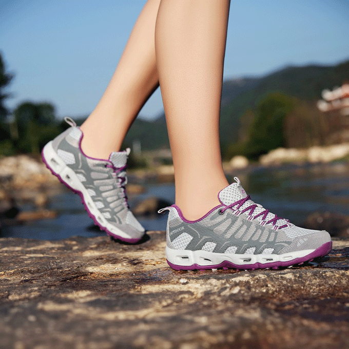 SUENTA Unisex Wander Schuhe Im Freien-Aktivitäten Vielseitig - Laufschuhe
