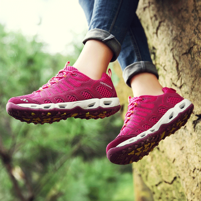 SUENTA Unisex Wander Schuhe Im Freien-Aktivitäten Vielseitig - Laufschuhe