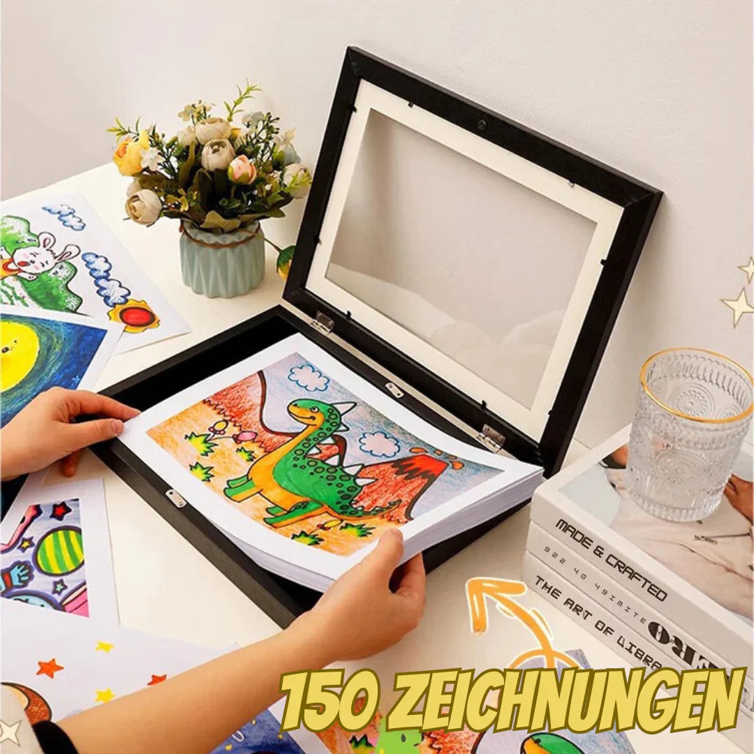 SUENTA Bilderrahmen Für Bis Zu 150 Zeichnungen Optimal Präsentiert