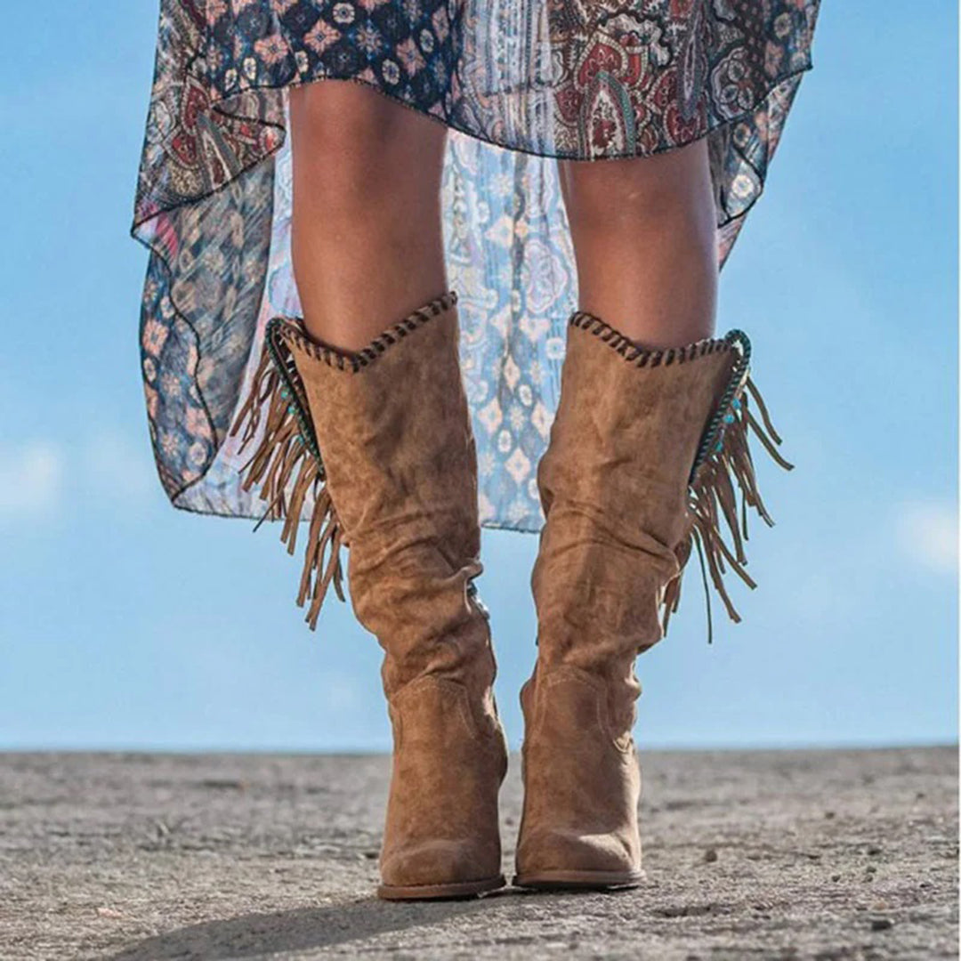 SUENTA Ushuaï Damen Western-Stiefeletten - Stilvoll und Bequem für den Alltag