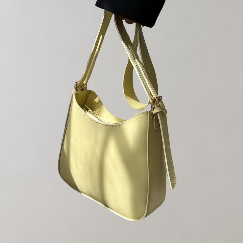 SUENTA Damen Crossbody Tasche Schlichte Elegante Vegan Leather